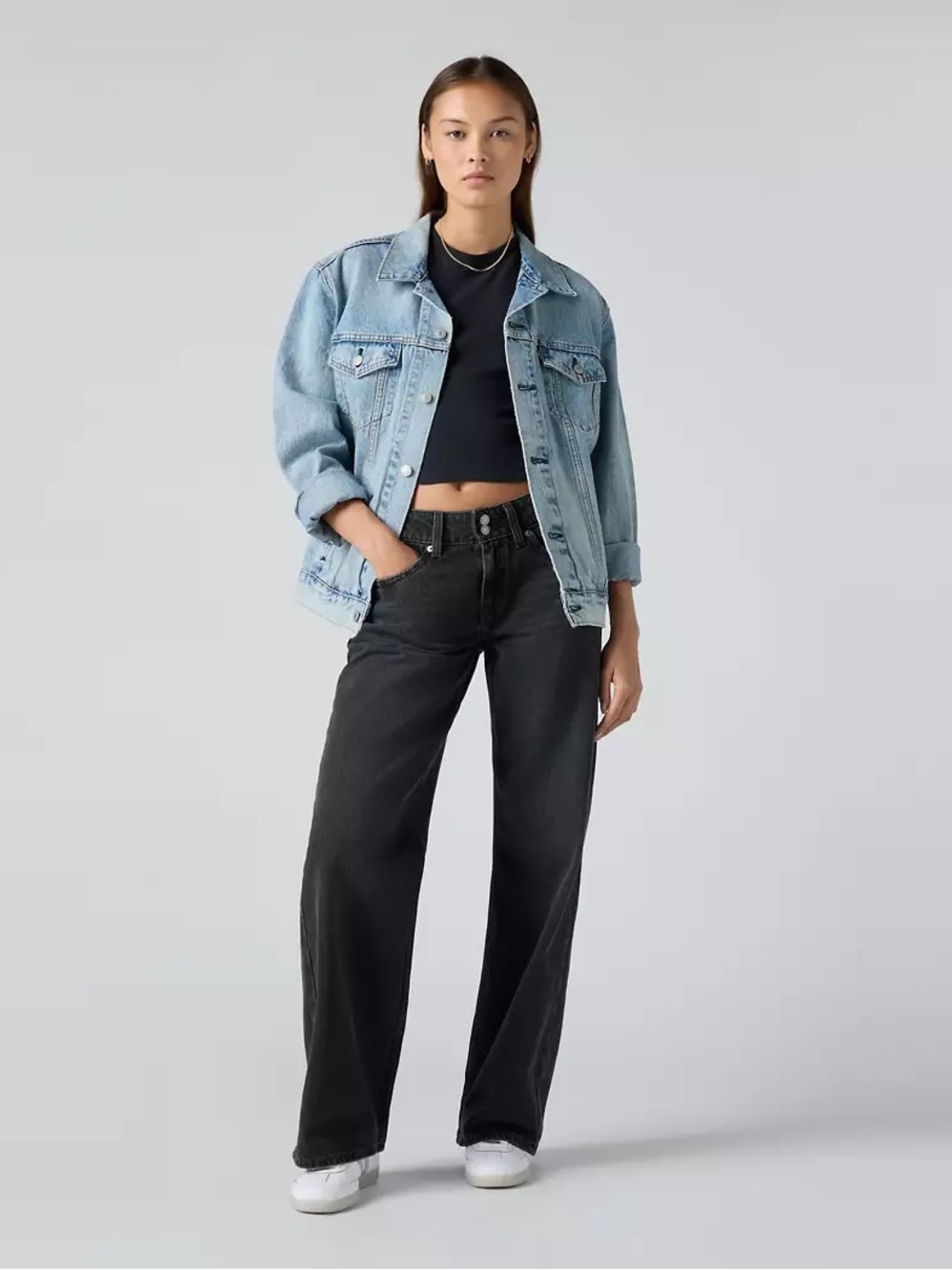 Levi’s Superlow Loose Jeans in Black